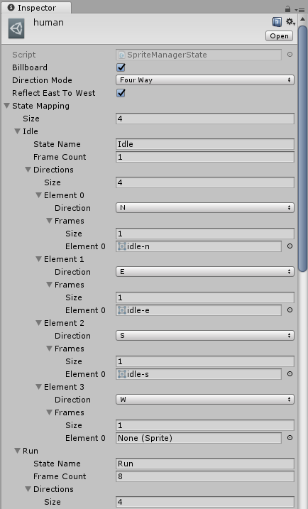 Sprite Manager State Inspector